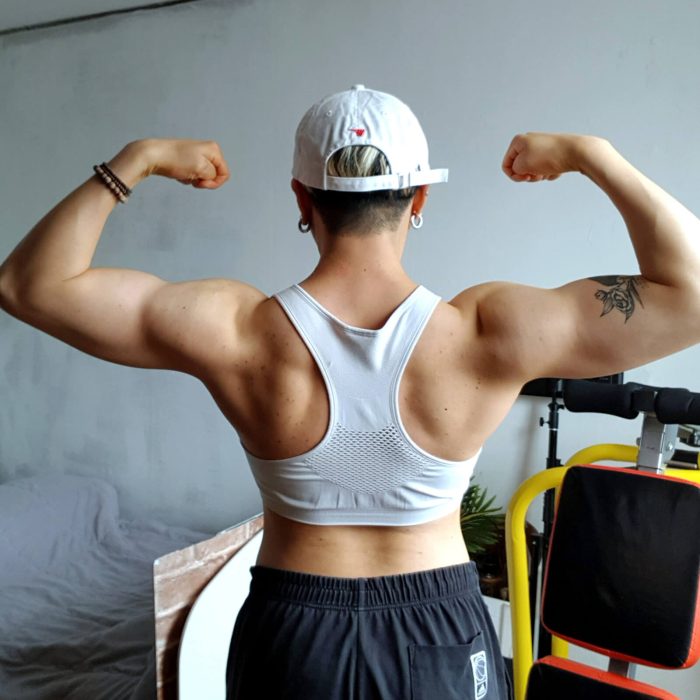 Jang Ji-eun​ Danjiaang vegan women bodybuilders