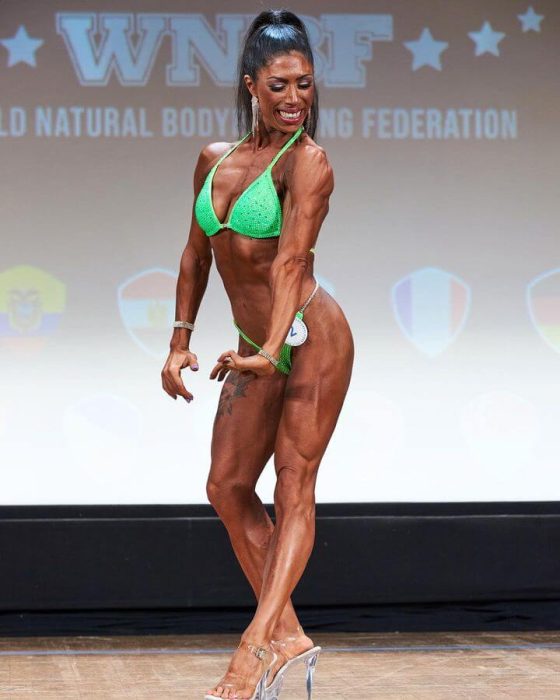 Maayan Eliasi woman vegan bodybuilder