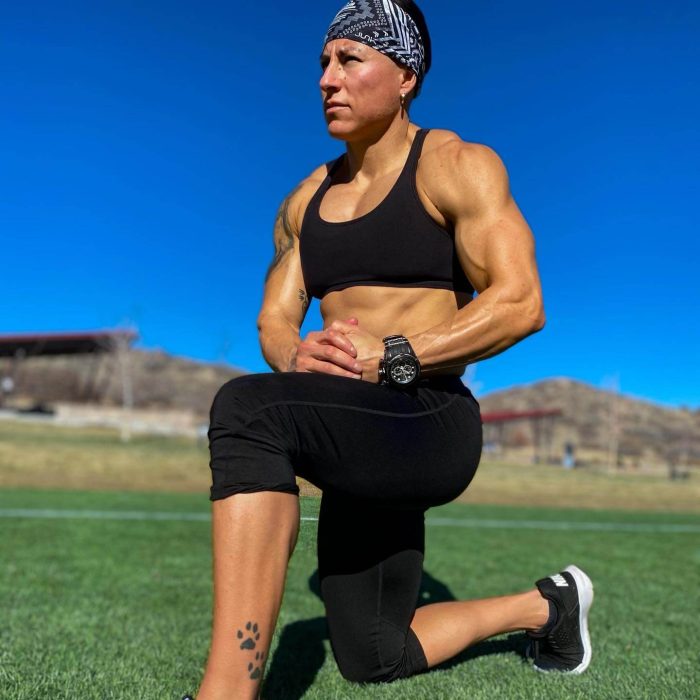 Vanessa Espinoza vegan female bodybuilder