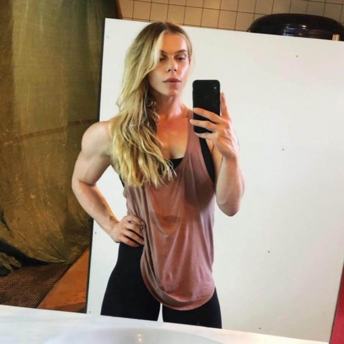Victoria Lissack woman vegan bodybuilder