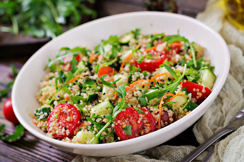 Mediterranean Quinoa Salad