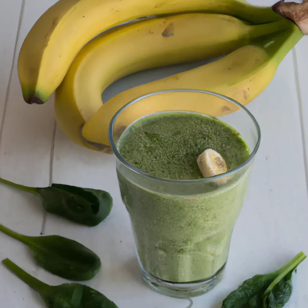 Spinach banana smoothie