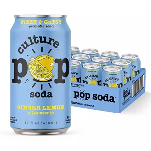 Culture Pop Soda Sparkling Probiotic Drink