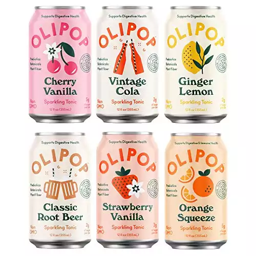 OLIPOP - 6-Flavor Soda Variety Pack