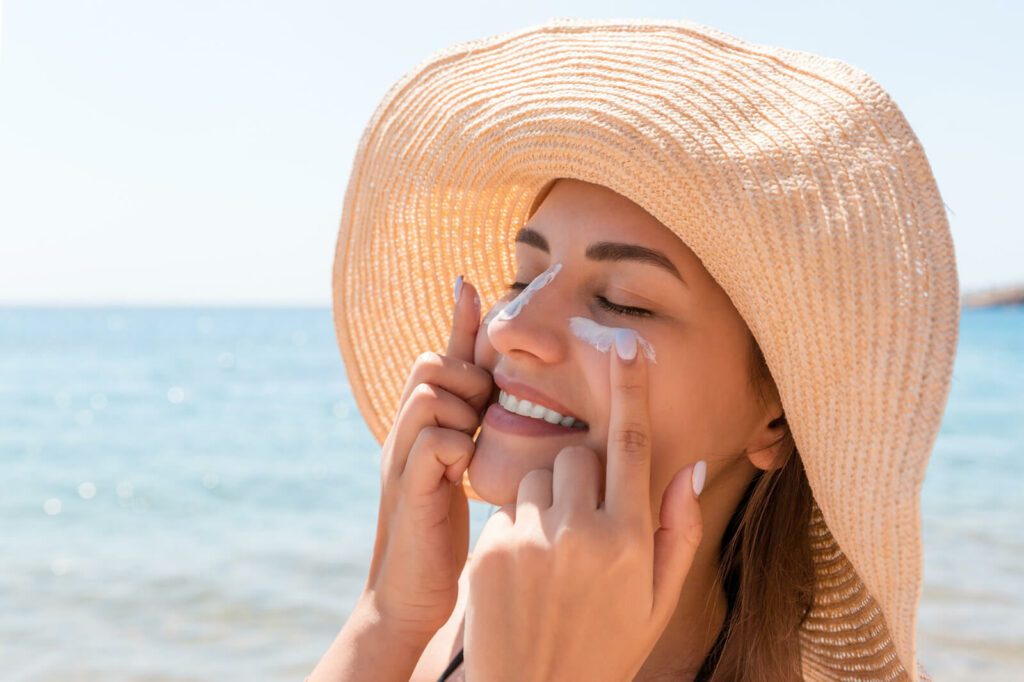 Sunscreen vegan for women