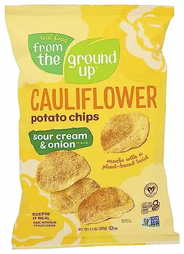 FROM THE GROUND UP Cauliflower Chips
