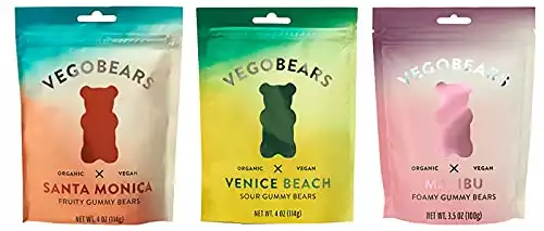 VegoBears Vegan Gummy Bears Variety Pack - Vegan Candy