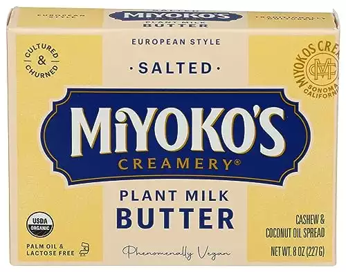 MIYOKO'S CREAMERY Organic Salted Vegan Butter