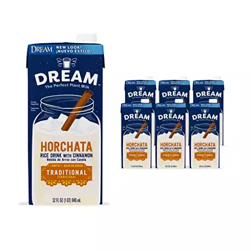 Rice Dream Horchata, Traditional Rice Drink with Cinnamon