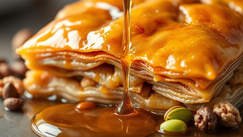 baklava syrup vegan concerns