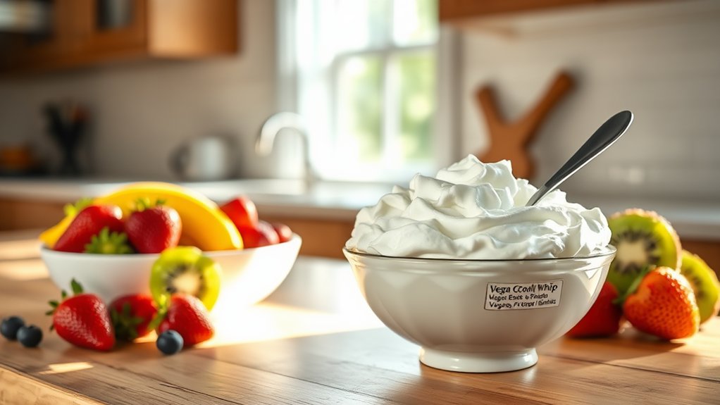 convenient whipped topping alternative