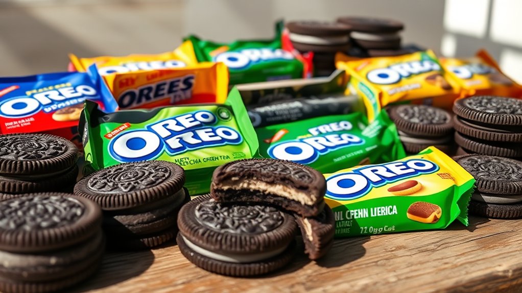 country specific oreo formulations vary