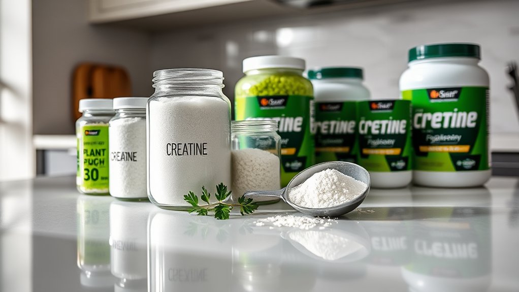creatine forms comparison benefits