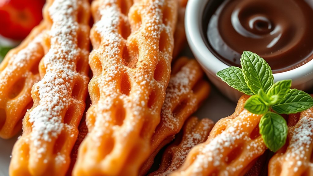 creative churro serving ideas