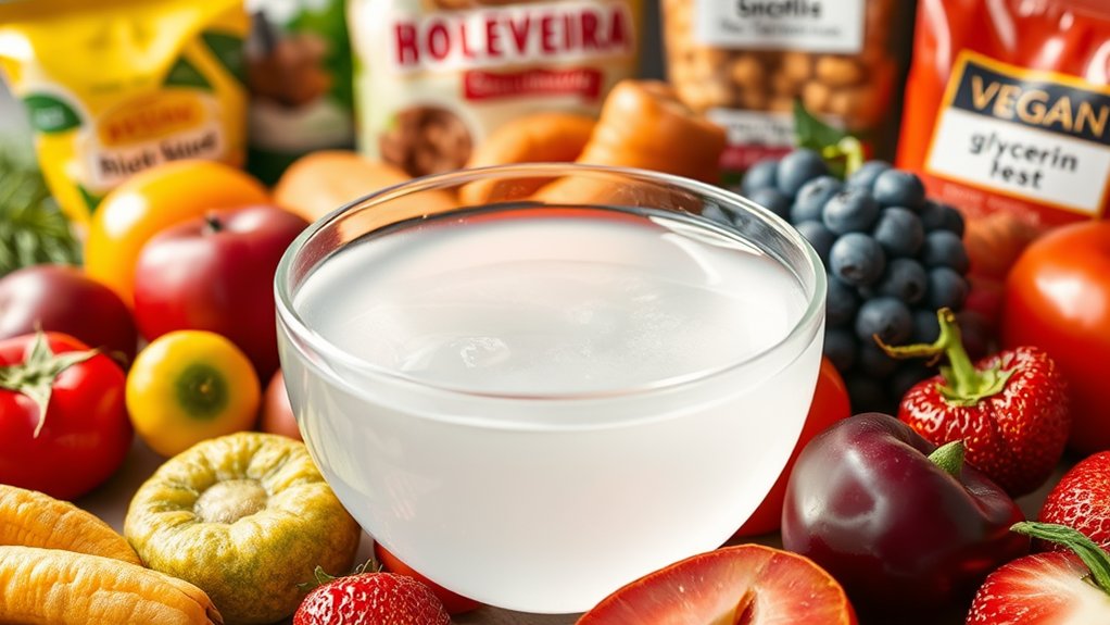 glycerin moisture retention agent