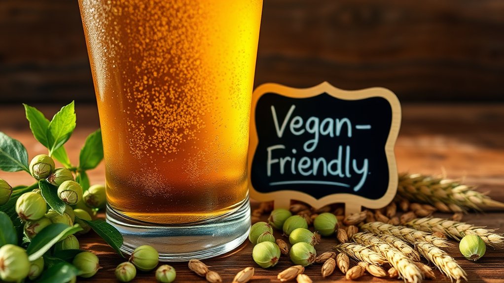 identifying vegan friendly beer ingredients