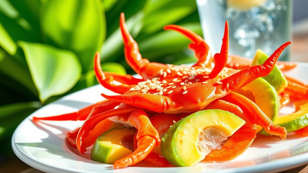 imitation crab processed seafood alternative