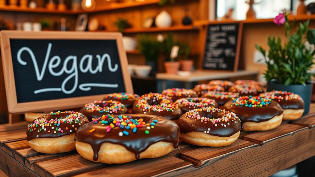 vegan donuts in bakeries