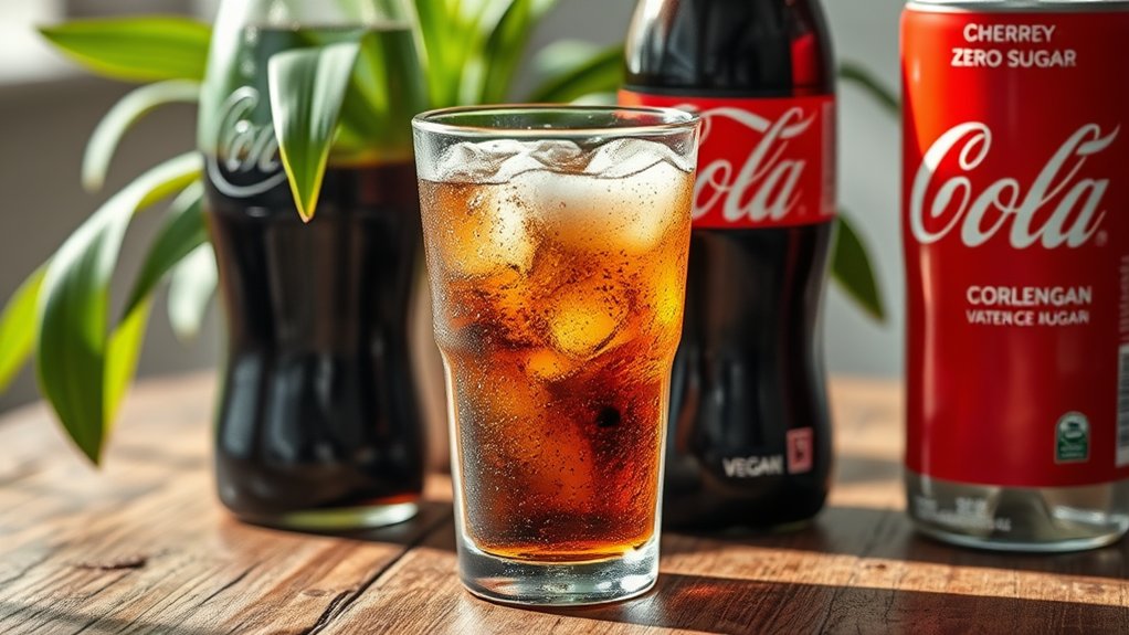vegan friendly coca cola options