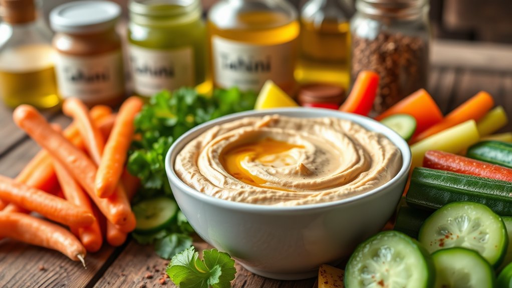 vegan friendly hummus ingredient alternatives