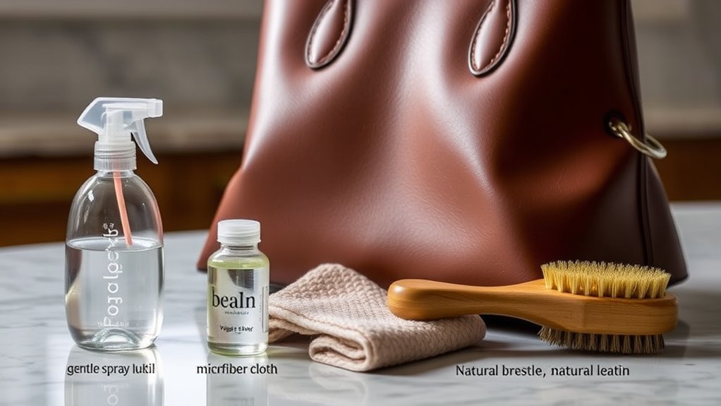 vegan leather cleaning essentials
