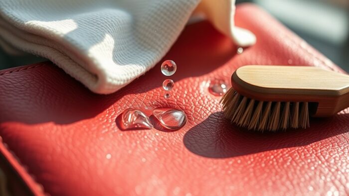 vegan leather cleaning guide