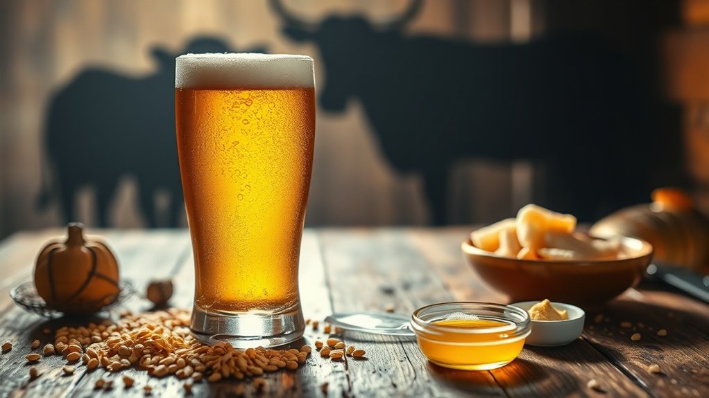animal derived ingredients in beer