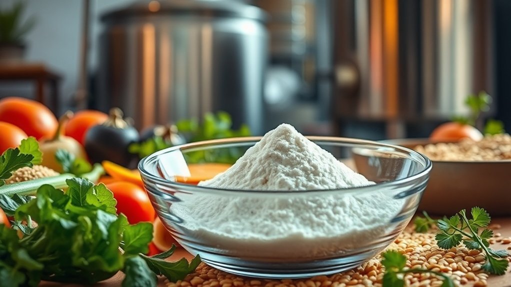 bacterial fermentation produces polysaccharide