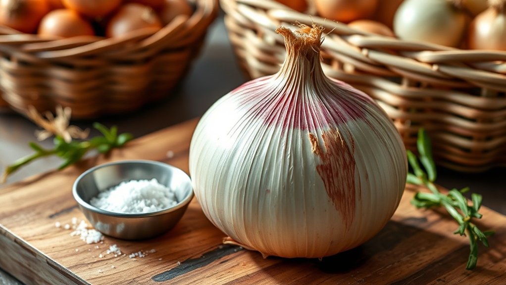 onion storage and preparation