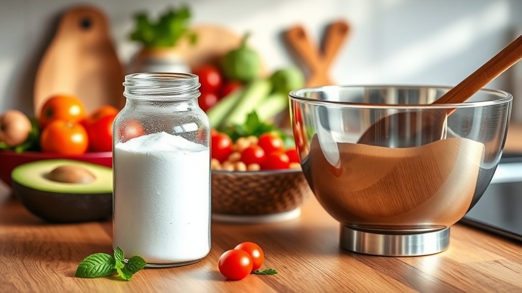 xanthan gum mixing techniques