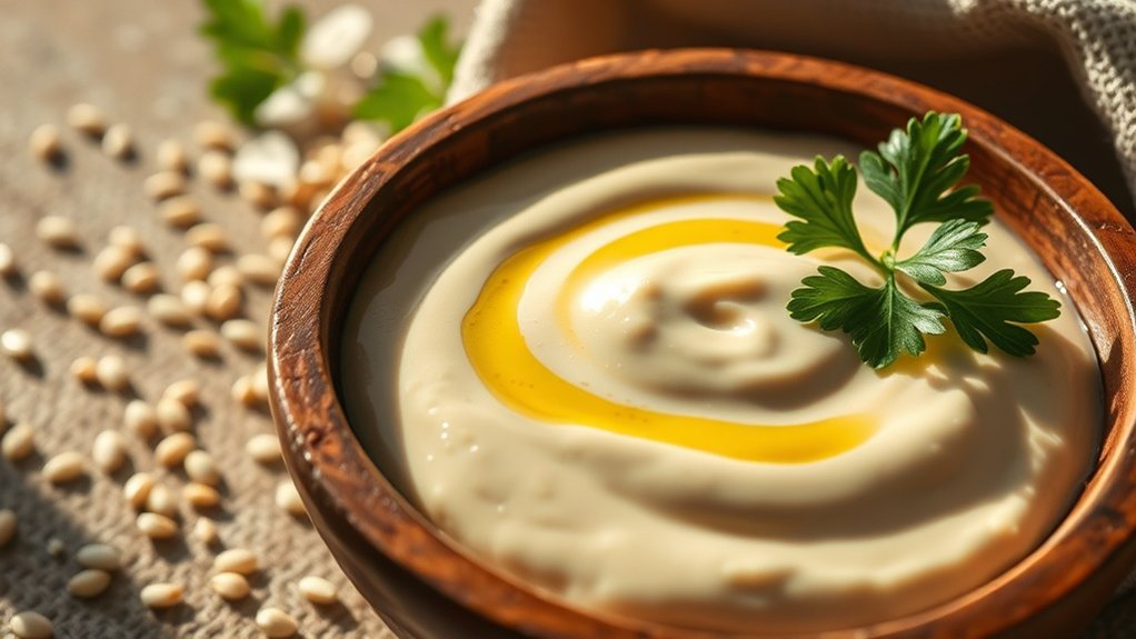 authentic vegan tahini sauce