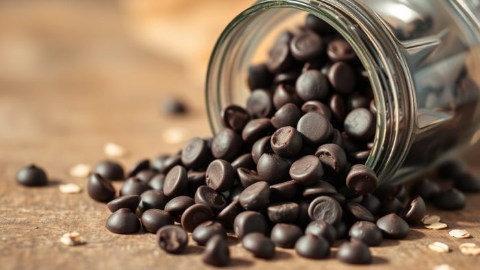 chocolate chips may vary