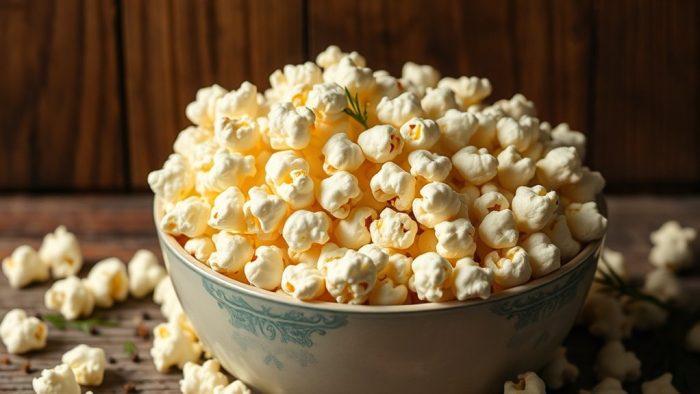 popcorn is generally vegan