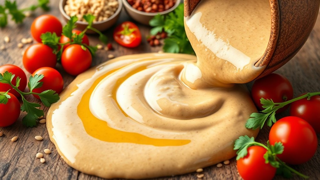 tahini sauce in cuisine