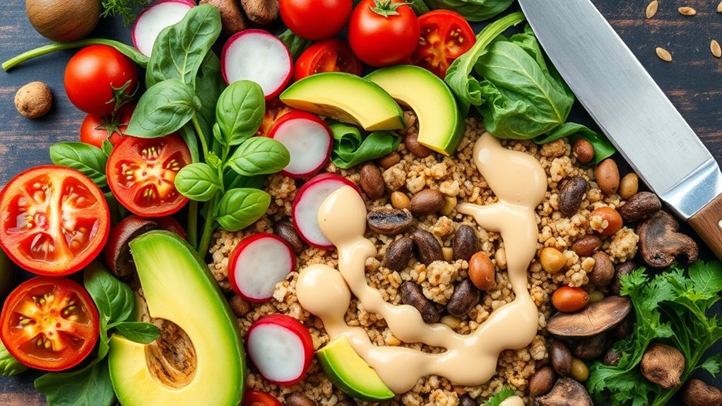 How to Mix and Match Vegan Ingredients 4 texture and flavor mastery