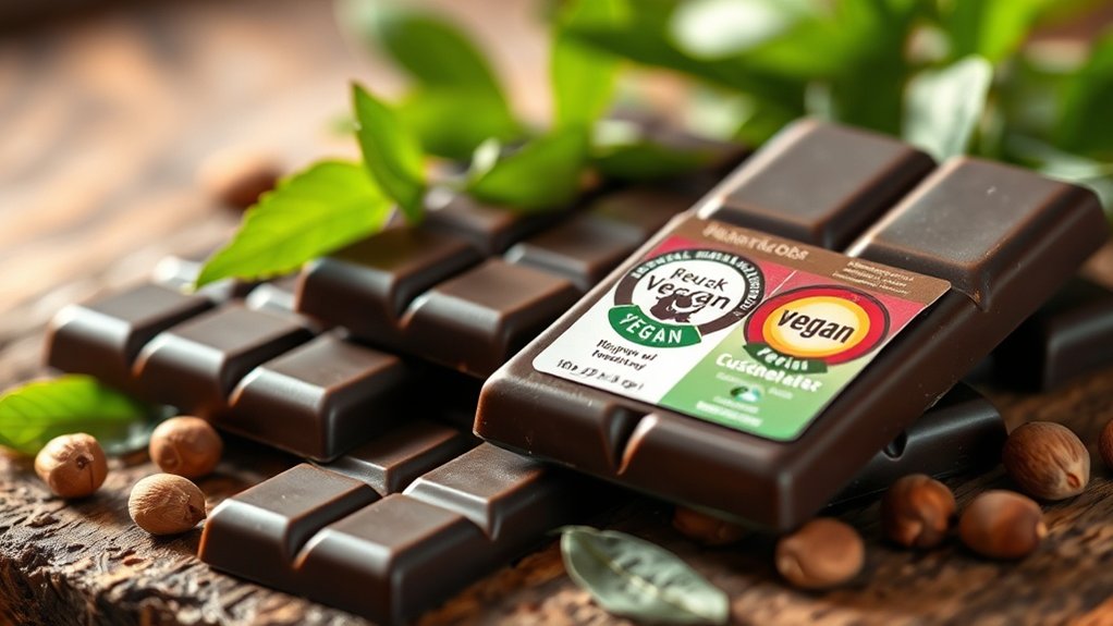 Is Black Chocolate Vegan 6 vegan chocolate certification labels