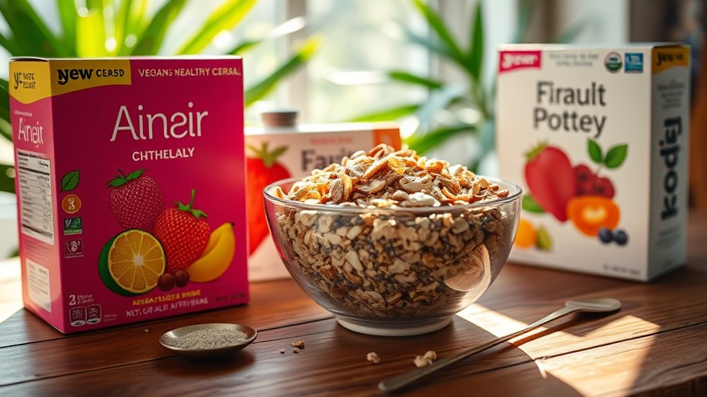 vegan o shaped cereal options