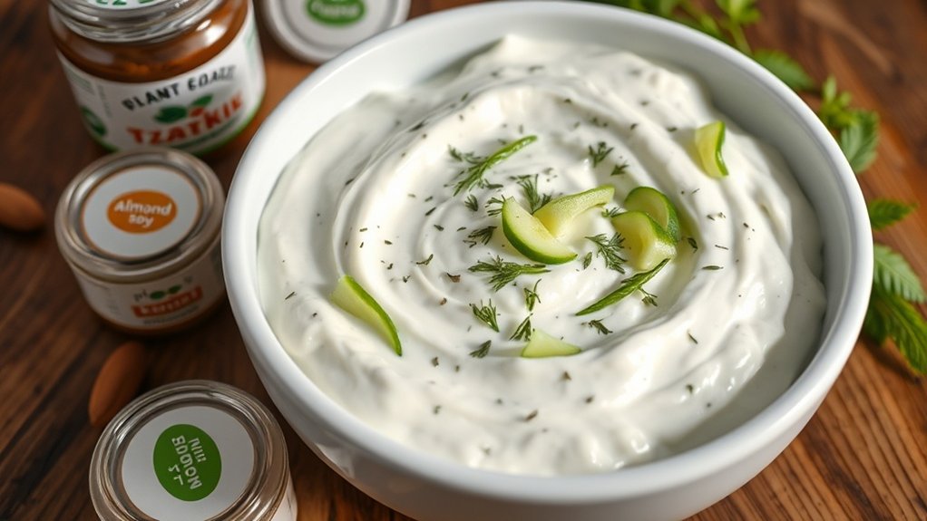 vegan yogurt alternatives for tzatziki