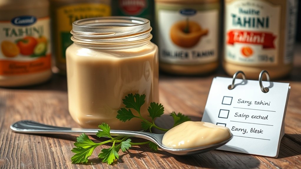 verify vegan tahini ingredients