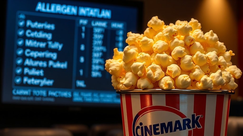 Is Cinemark Popcorn Vegan 5 cinemark allergen information online