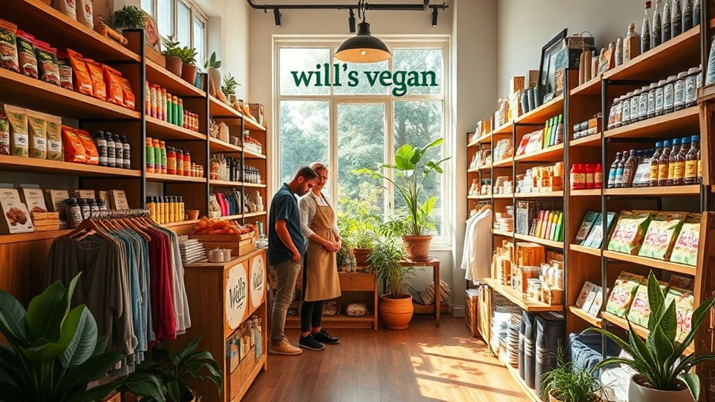 Will's Vegan Store 3 ethical vegan products guaranteed
