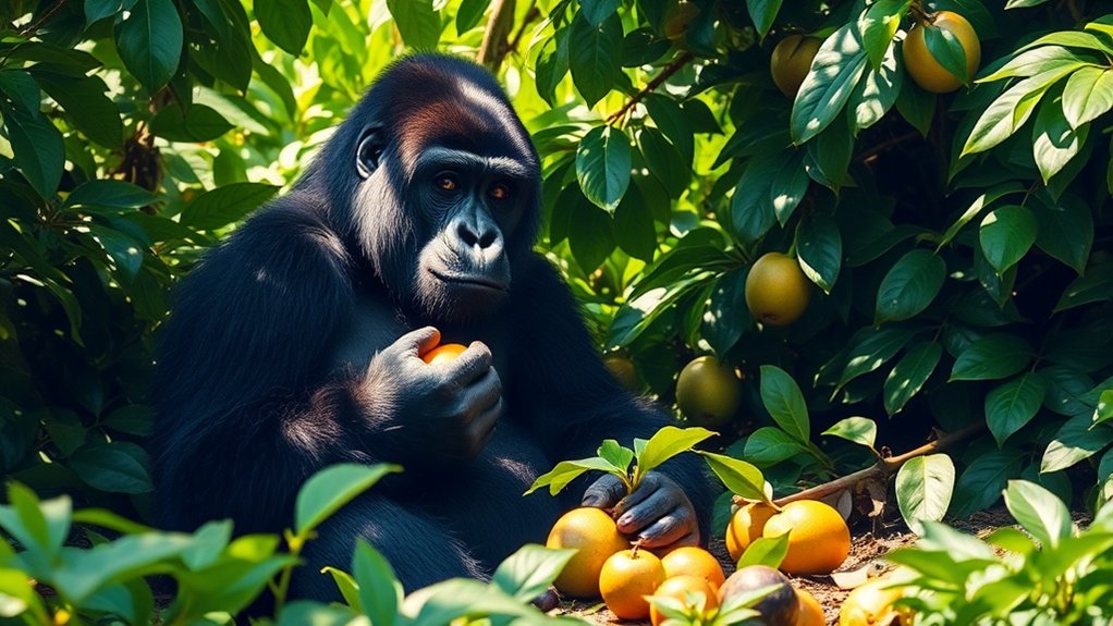 Are Gorillas Vegan 4 gorillas exhibit opportunistic omnivory