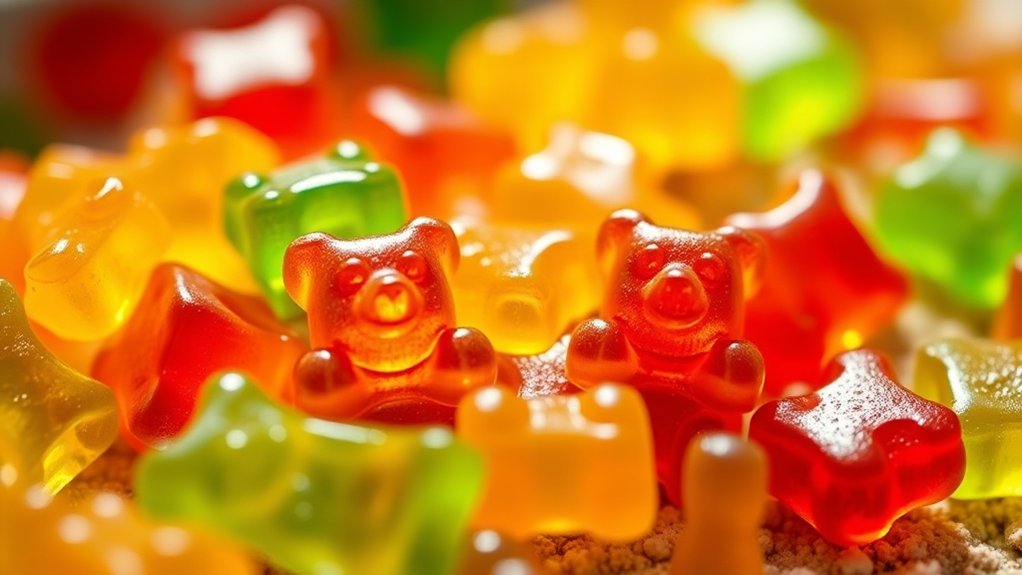 Are Gummy Bears Vegan 3 gummy bears often contain gelatin