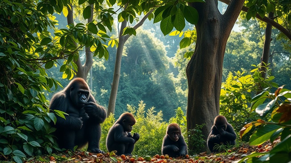 Are Gorillas Vegan 3 herbivorous diet with variation