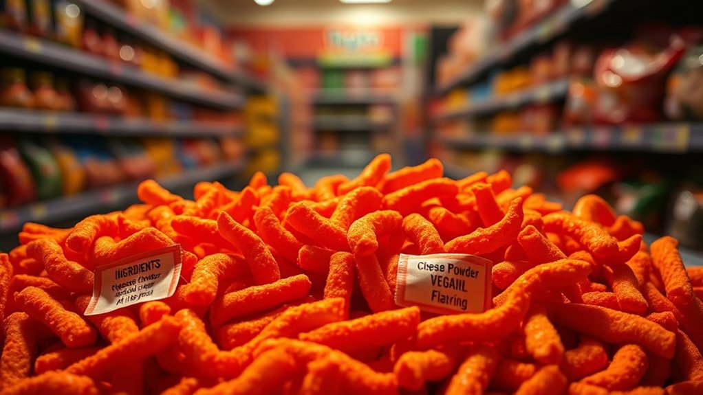 Is Hot Cheetos Vegan 4 hot cheetos contain dairy ingredients