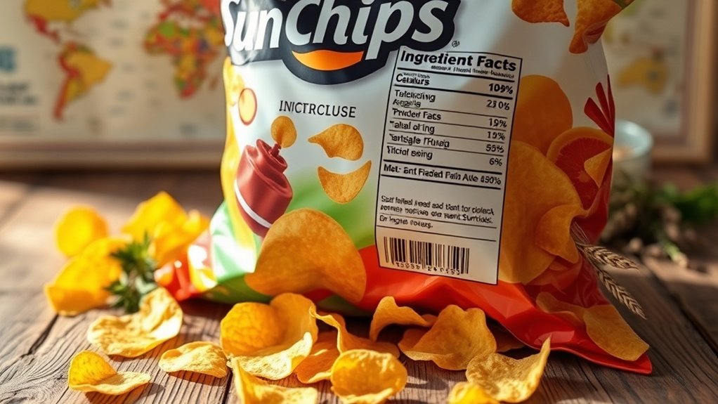 Are Sunchips Vegan 5 ingredient variations by region