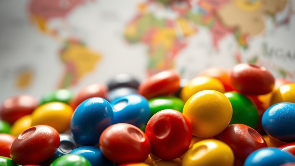 Are M&M Vegan 4 m m s ingredients vary globally