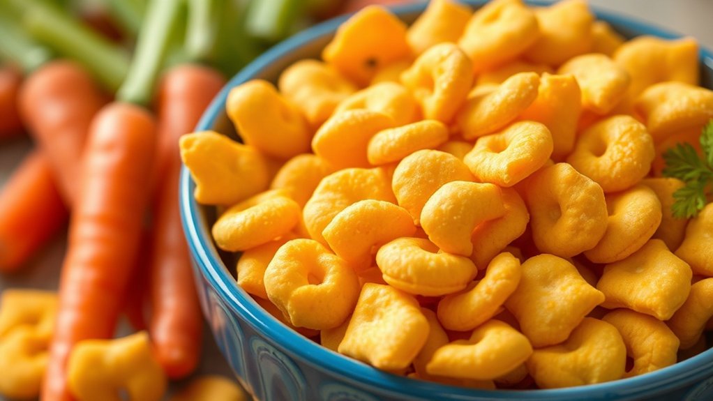 Is Goldfish Vegan 3 original goldfish contain milk