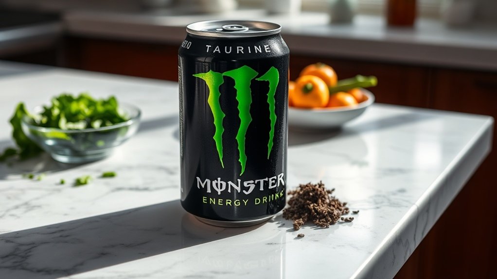 Is Monster Vegan 4 synthetic taurine no animals