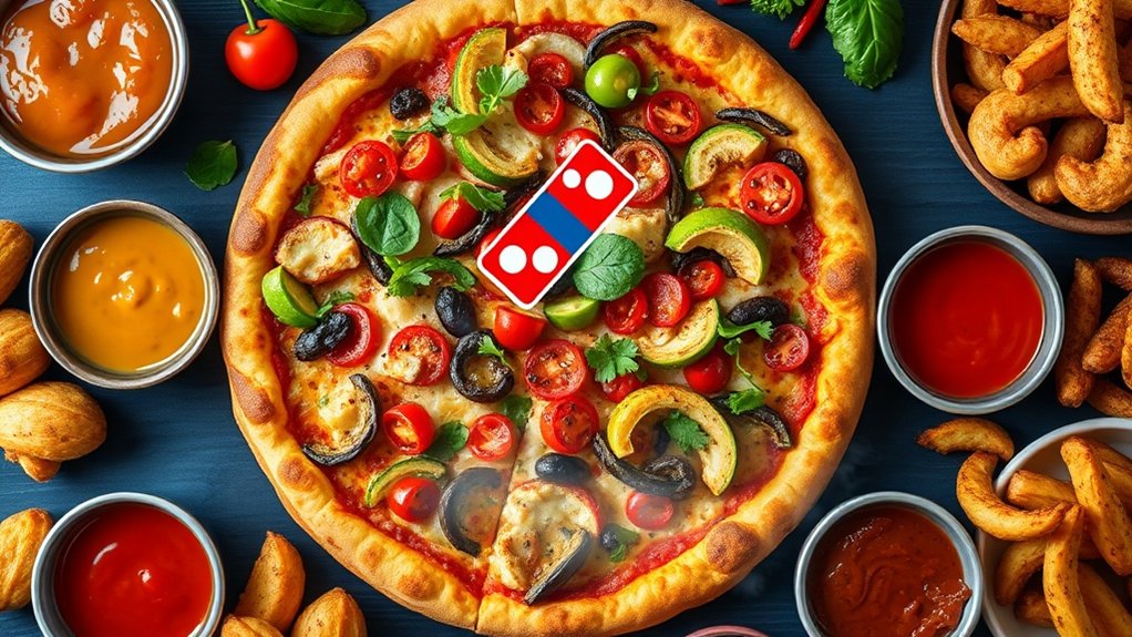 Does Dominos Have Vegan Pizza 5 vegan sauces and sides